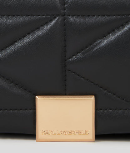 KarlLagerfeld Kkuilt Small Crossbody Bag Black