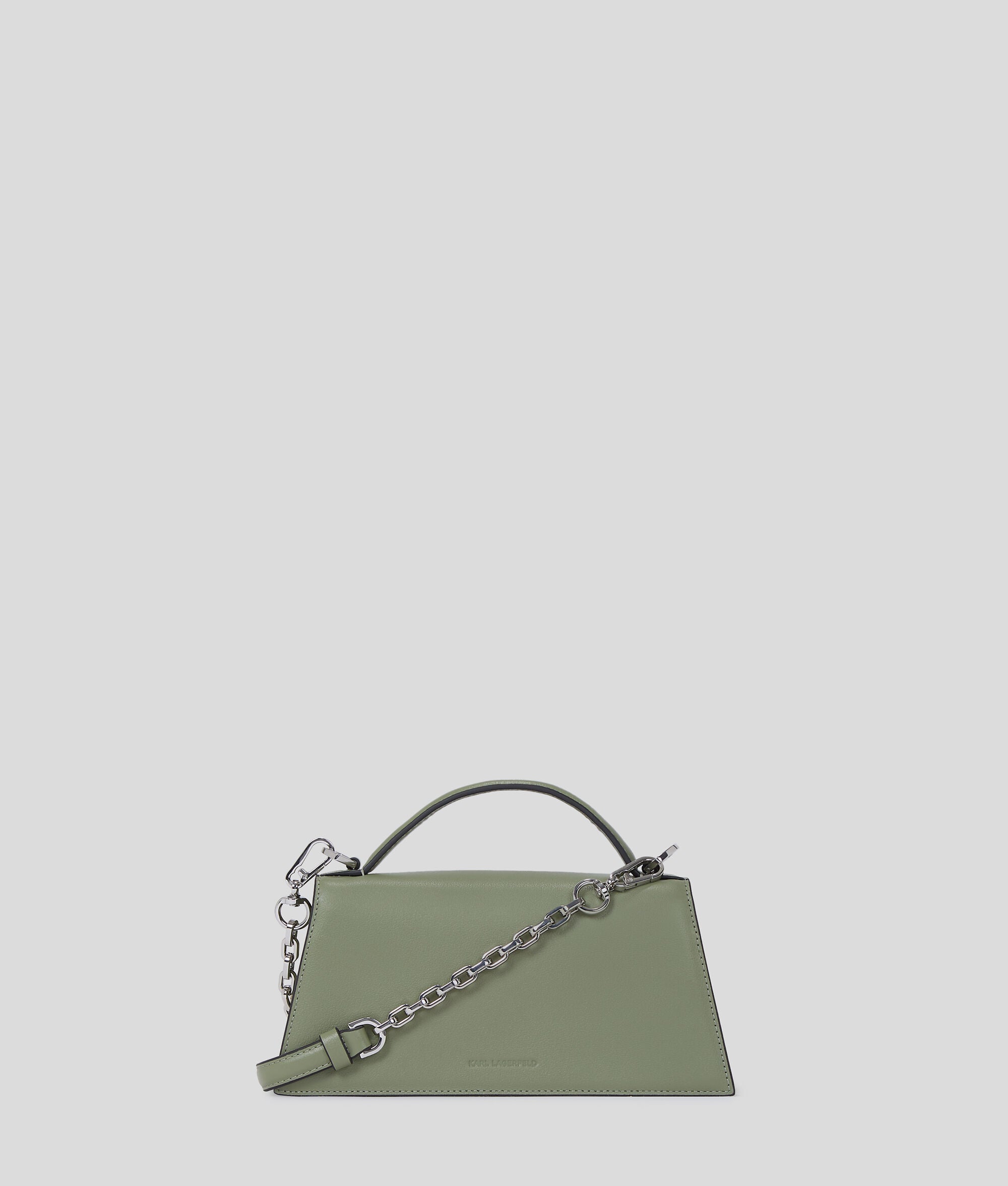 K/Signature Slim Crossbody Bag Oil Green Oil Green