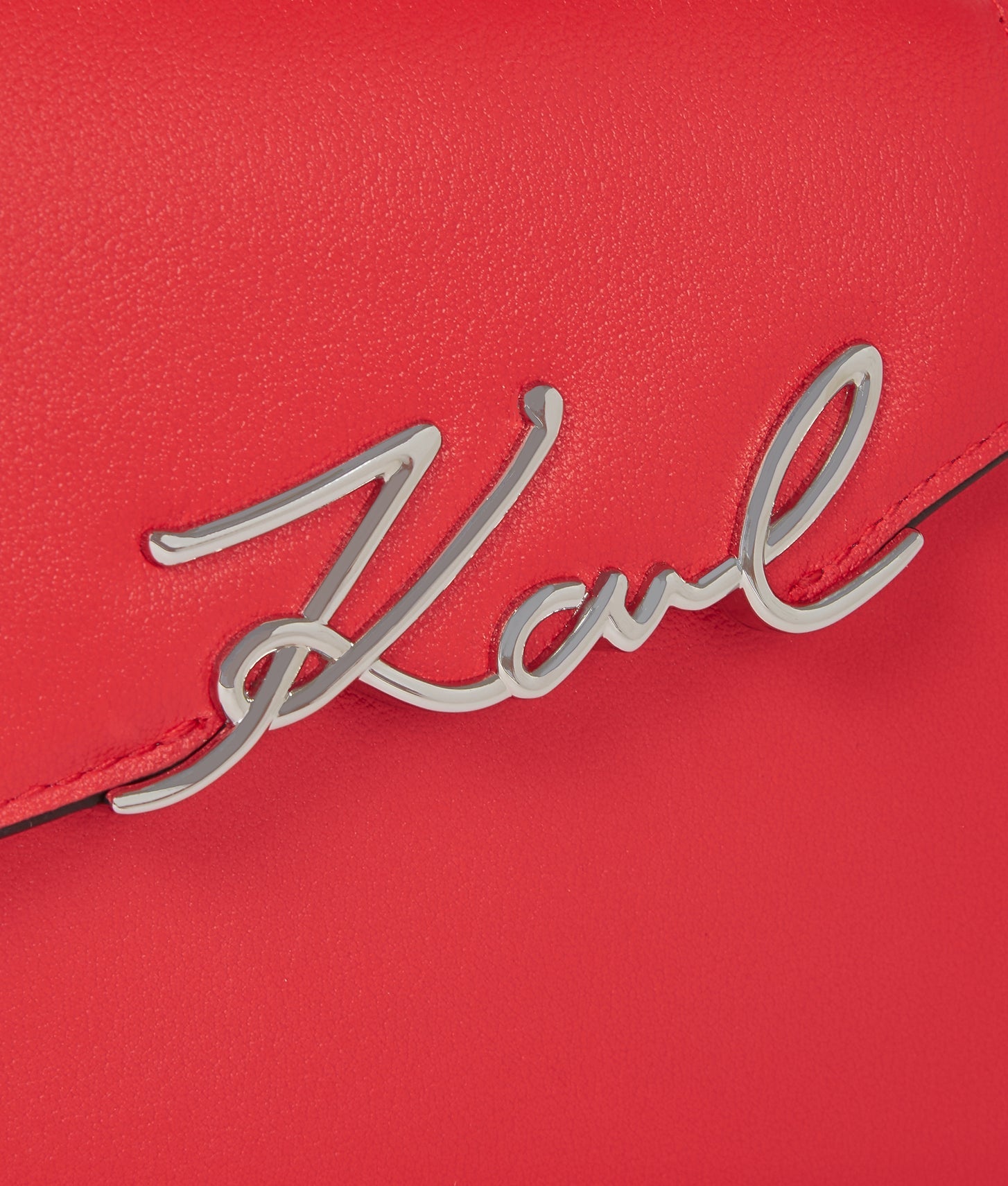 KarlLagerfeld Ksignature Slim Crossbody Bag Hibiscus