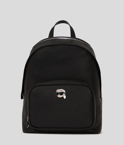 KarlLagerfeld Ikon Pebble Medium Backpack Black