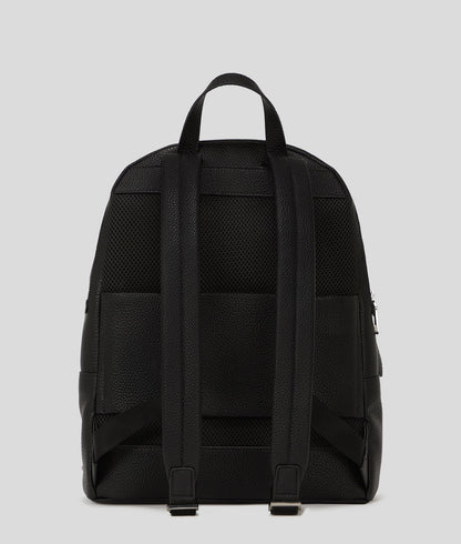 KarlLagerfeld Ikon Pebble Medium Backpack Black