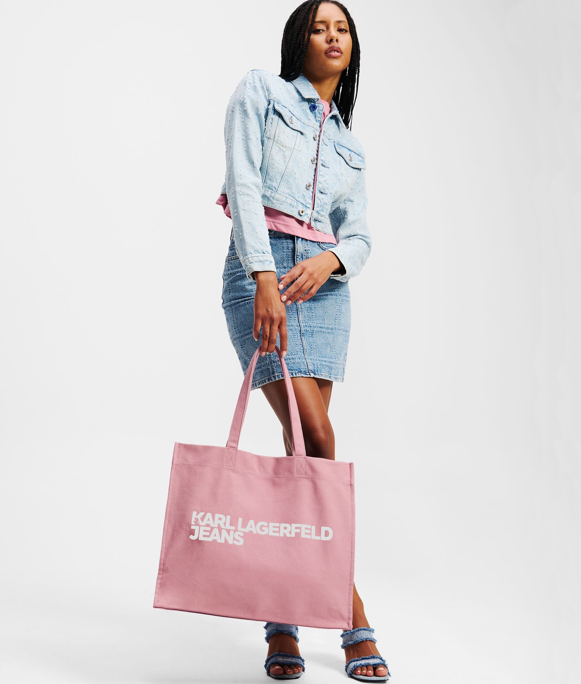 Logo Canvas Shopper Foxglove Foxglove