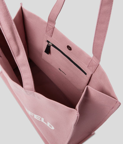 Logo Canvas Shopper Foxglove Foxglove