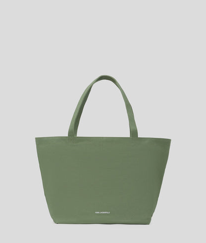 KarlLagerfeld Rue St-Guillaume Shopper Oil Green