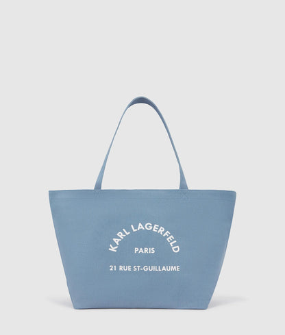 KarlLagerfeld Rue St-Guillaume Shopper Blue Bloom