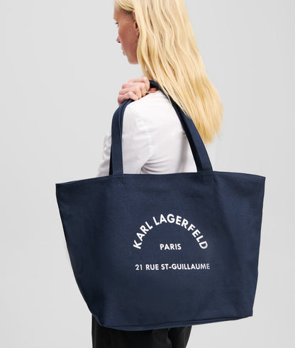 KarlLagerfeld Rue St-Guillaume Shopper Black Iris