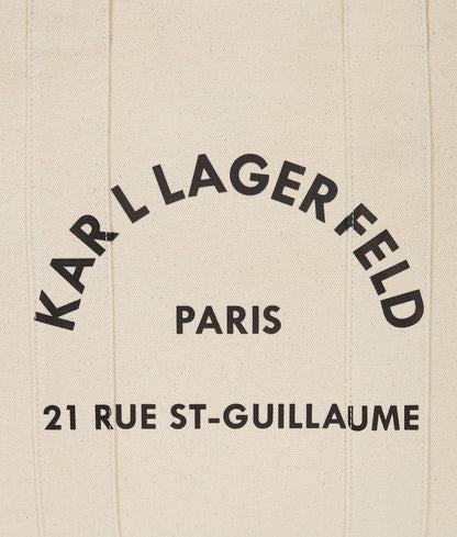 Rue St-Guillaume Large Tote Bag Natural Natural