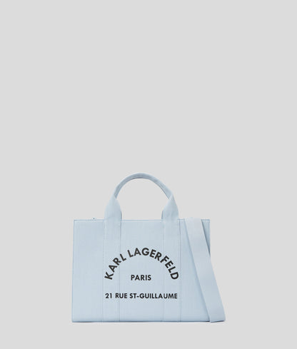 Rue St-Guillaume Medium Square Tote Bag Kentucky Blue Kentucky Blue