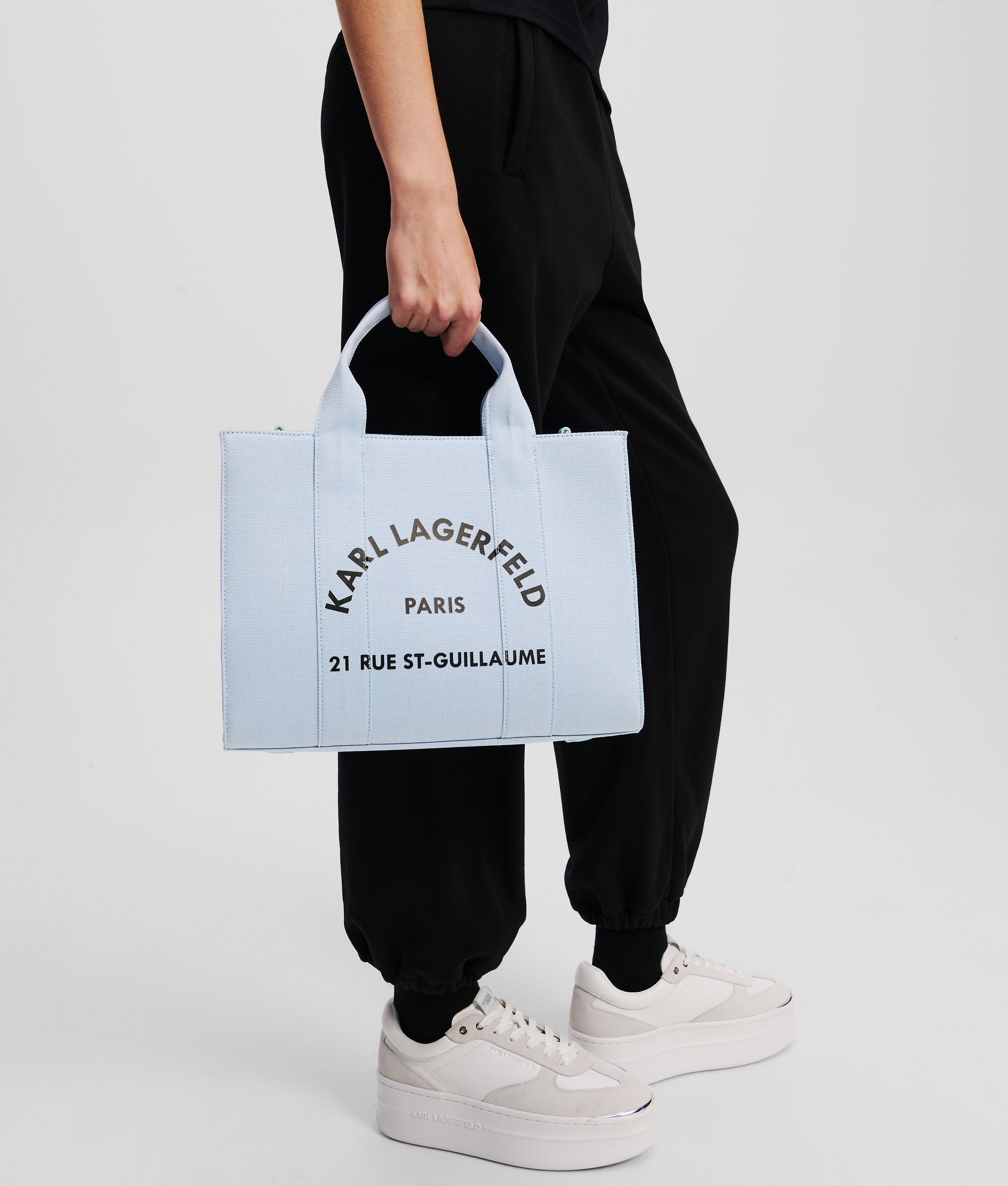 Rue St-Guillaume Medium Square Tote Bag Kentucky Blue Kentucky Blue