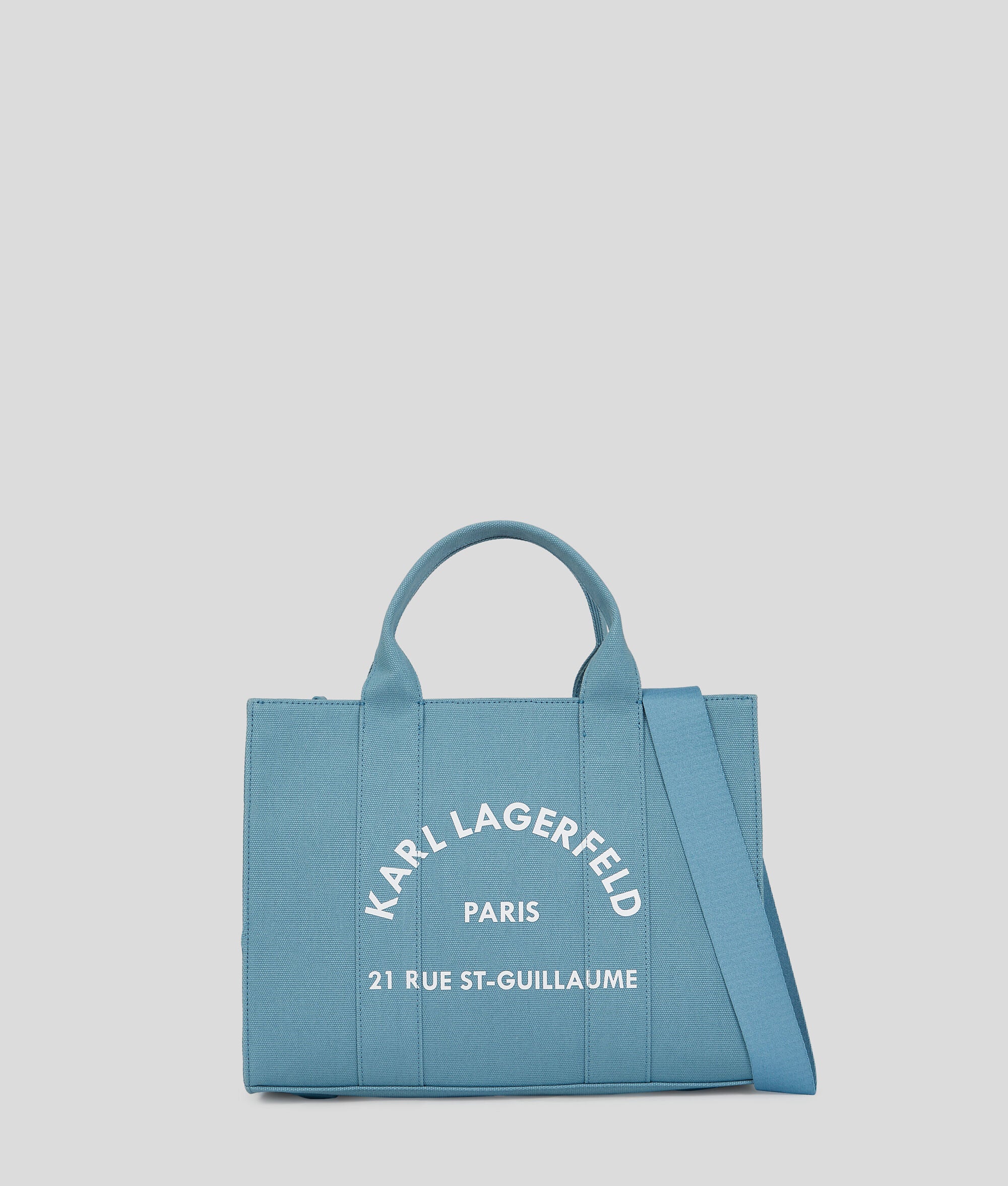 Rue St-Guillaume Medium Square Tote Bag Dark Still Water Dark Still Water