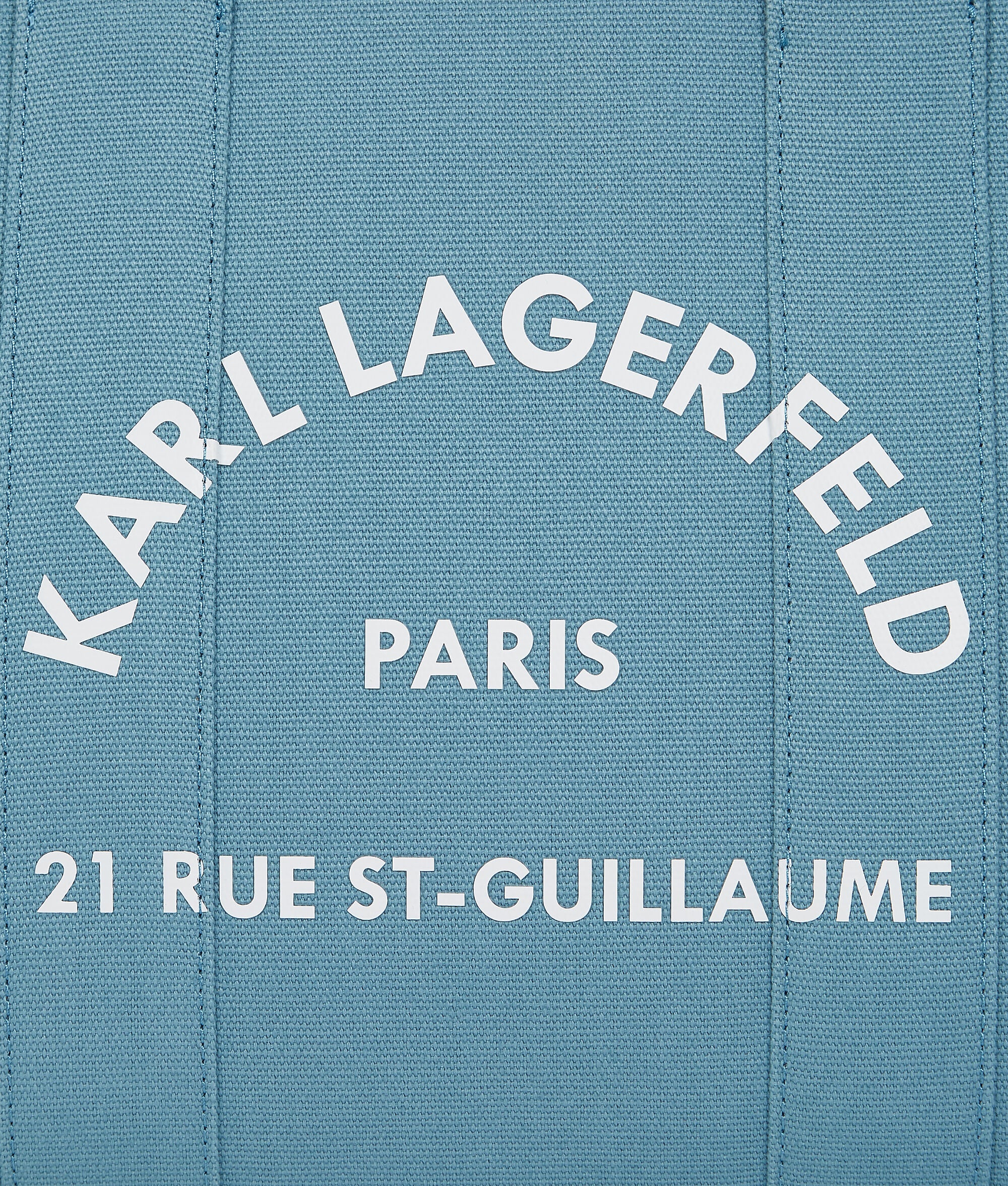 Rue St-Guillaume Medium Square Tote Bag Dark Still Water Dark Still Water
