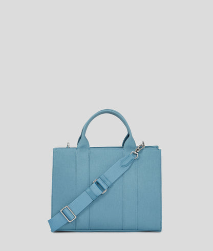 Rue St-Guillaume Medium Square Tote Bag Dark Still Water Dark Still Water