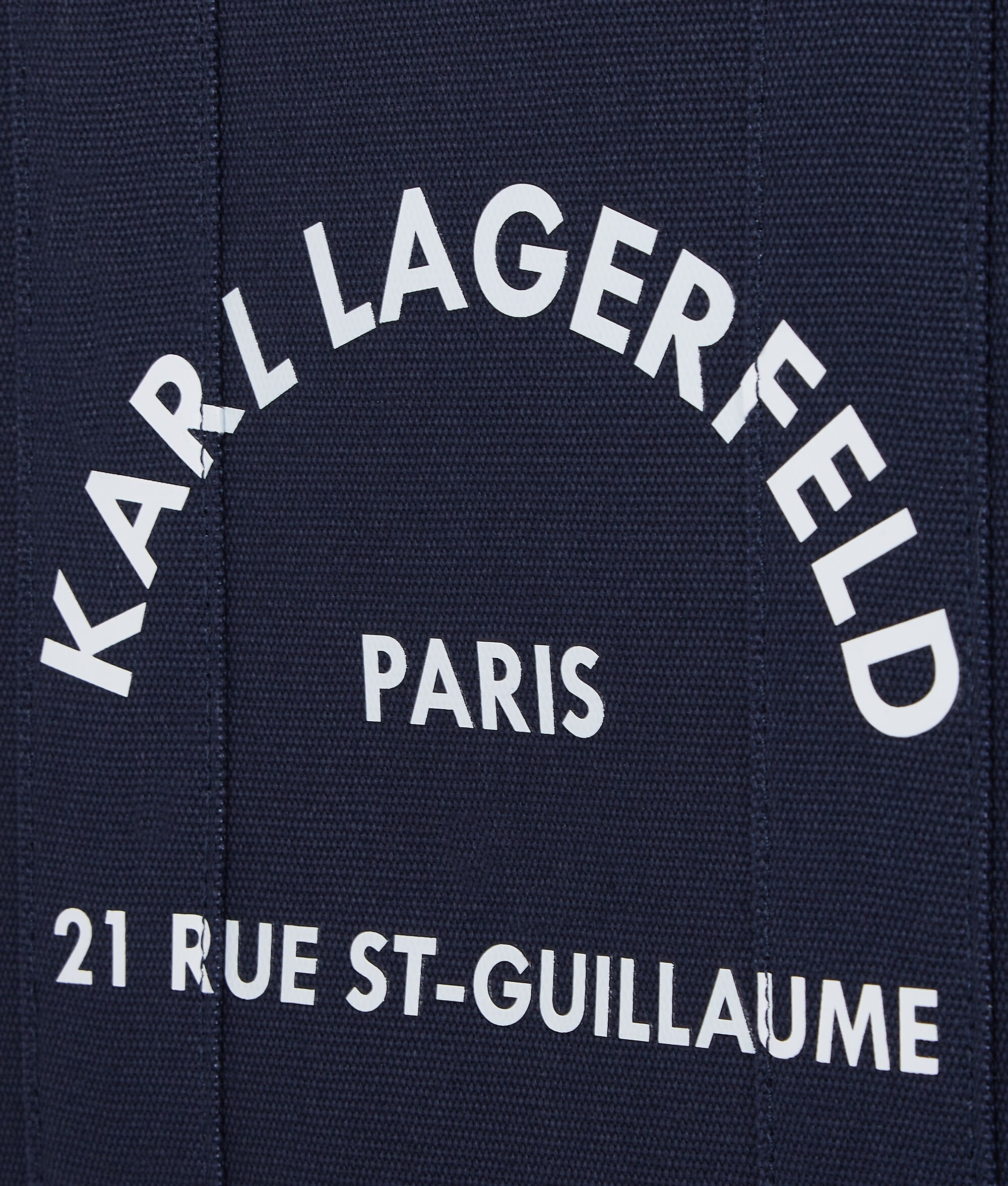 Rue St-Guillaume Medium Square Tote Bag Black Iris Black Iris