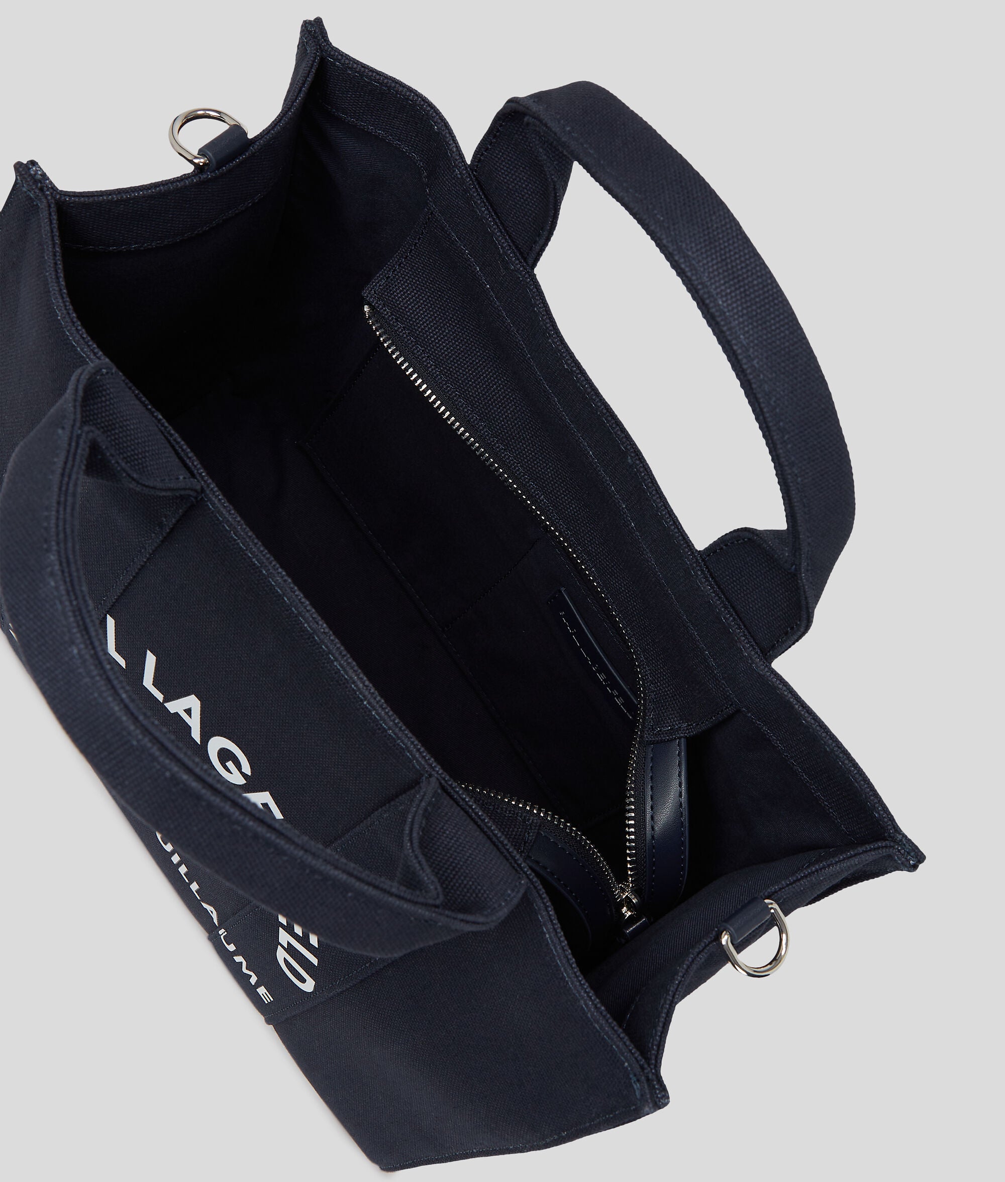 Rue St-Guillaume Medium Square Tote Bag Black Iris Black Iris