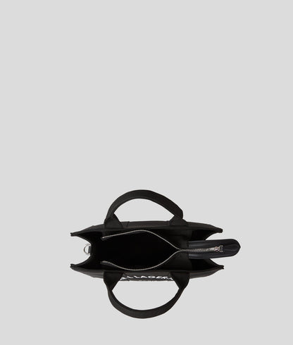 KarlLagerfeld Rue St-Guillaume Medium Square Tote Bag Black