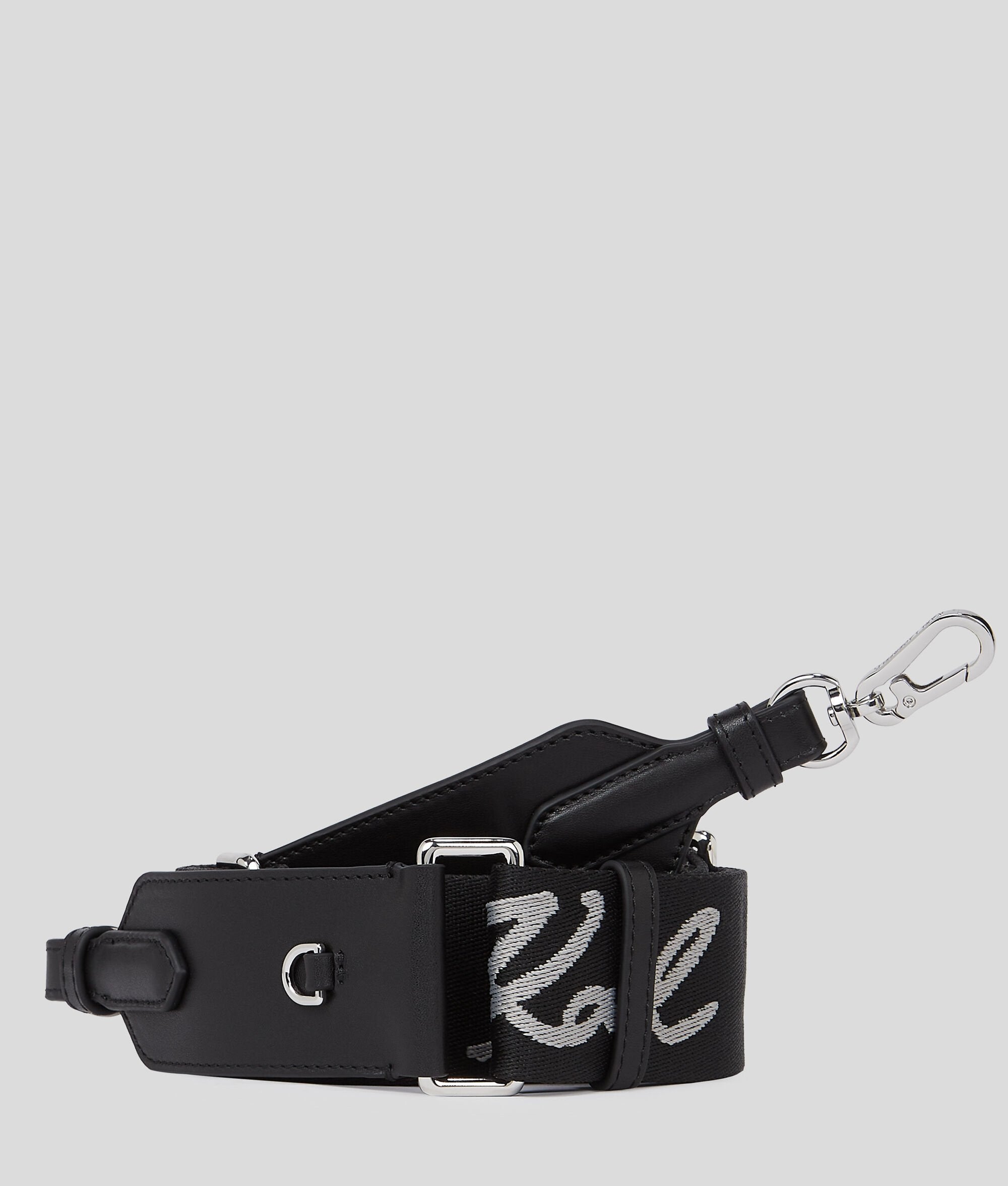 K/Signature Webbing Strap Black Black