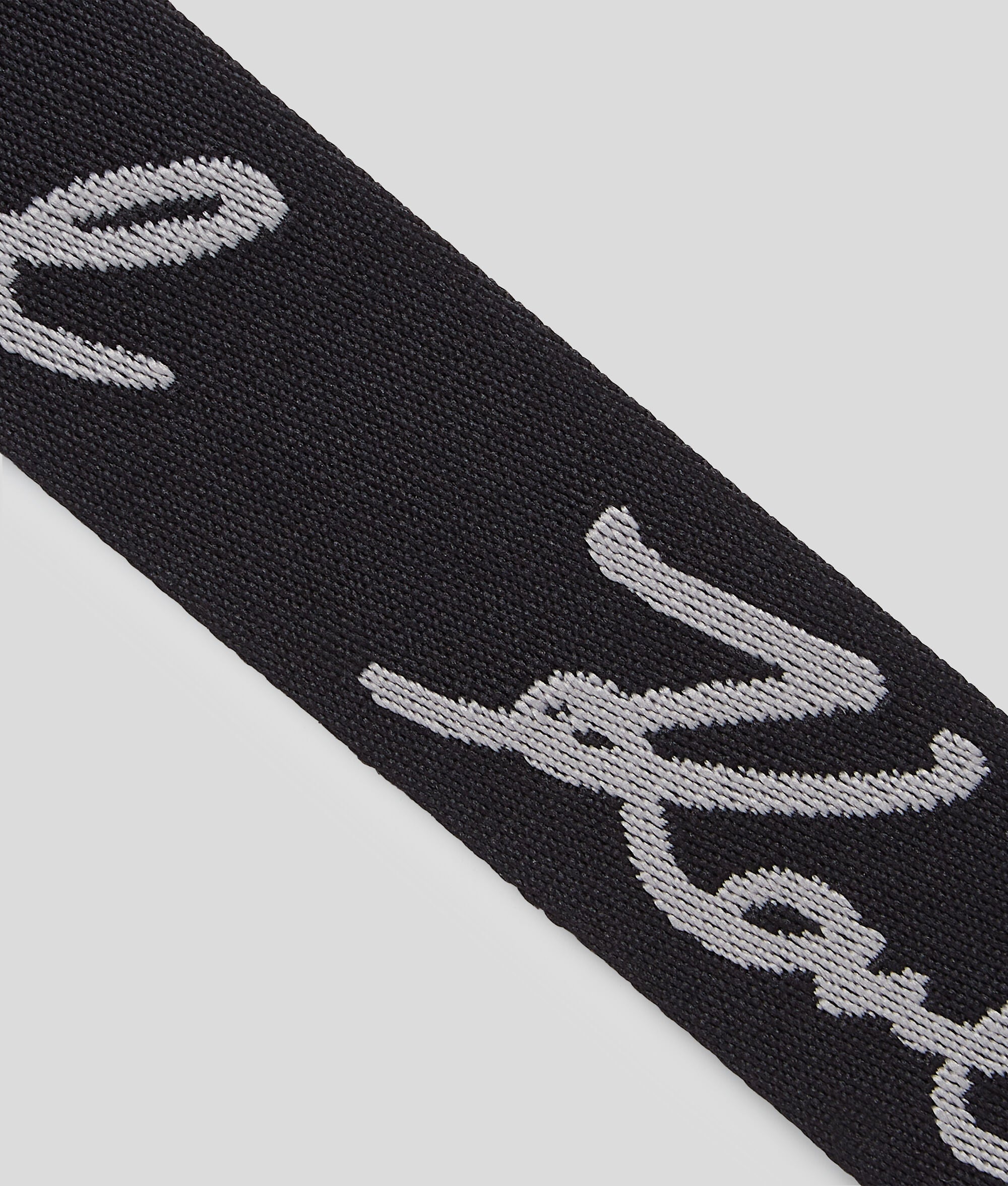 K/Signature Webbing Strap Black Black