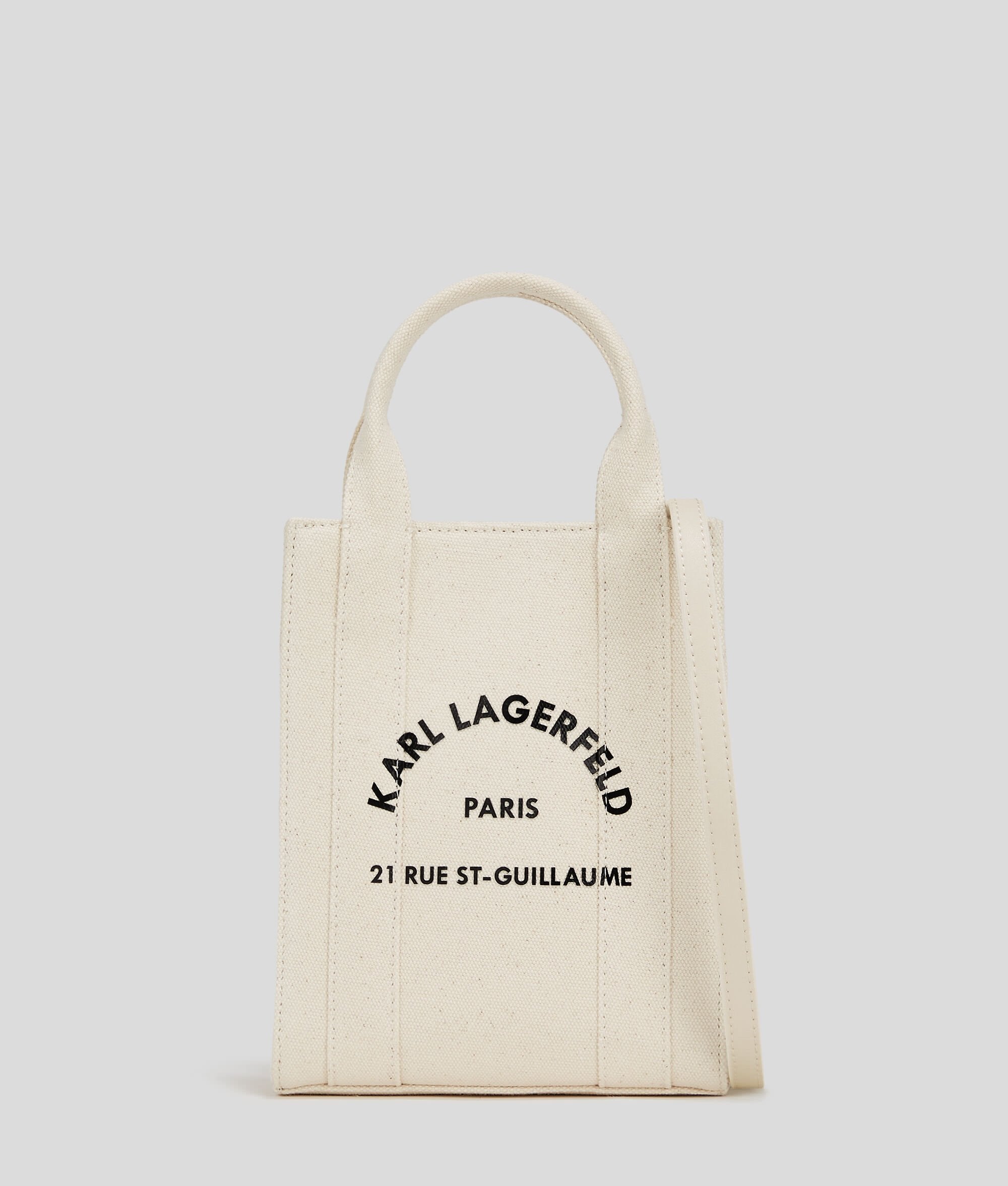 Rue St-Guillaume Square Small Tote Bag Natural Natural