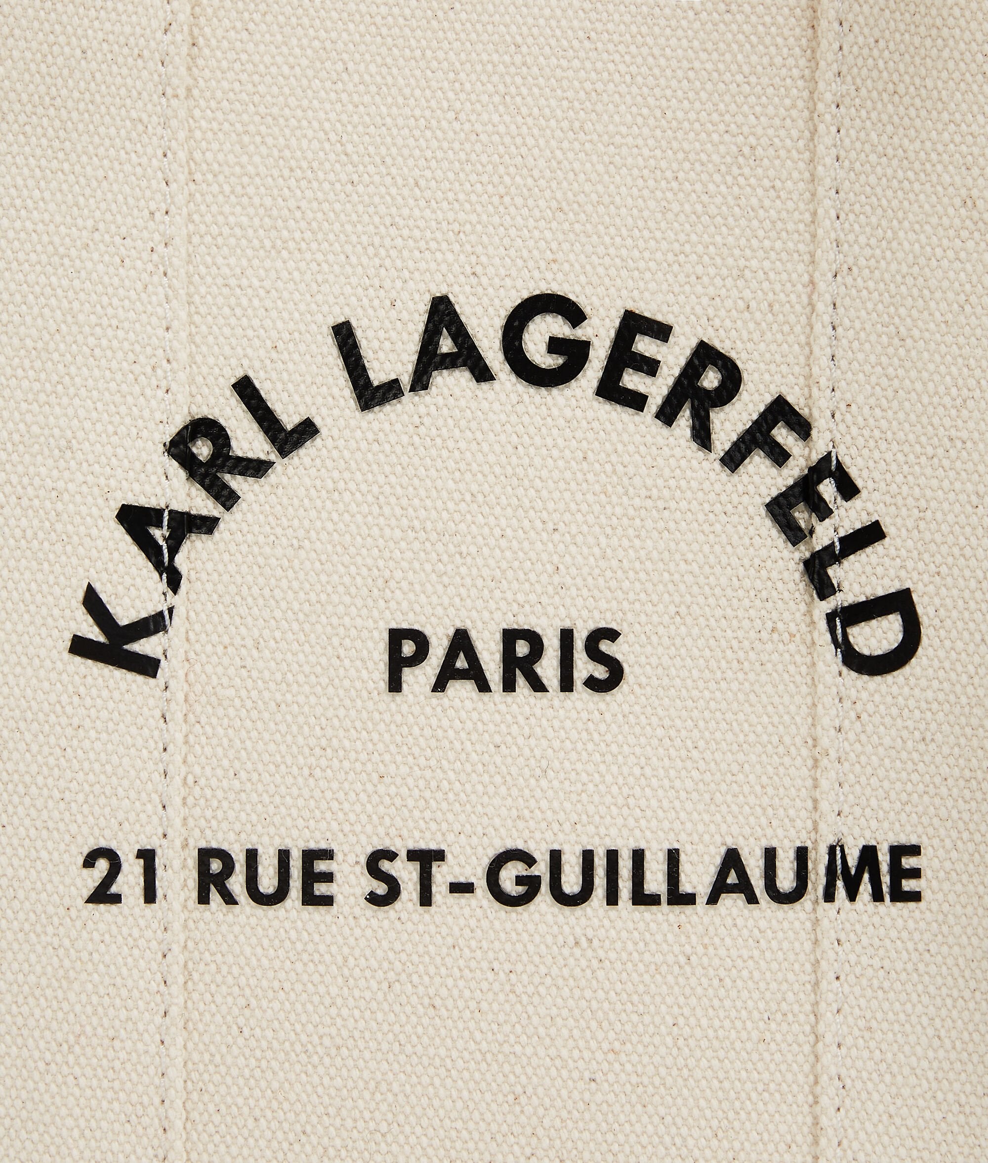 Rue St-Guillaume Square Small Tote Bag Natural Natural