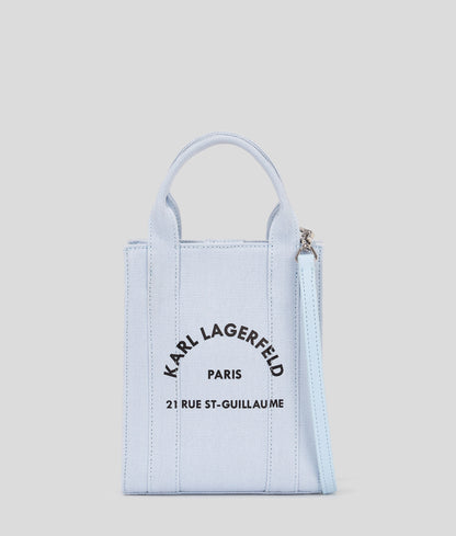 Rue St-Guillaume Square Small Tote Bag Kentucky Blue Kentucky Blue