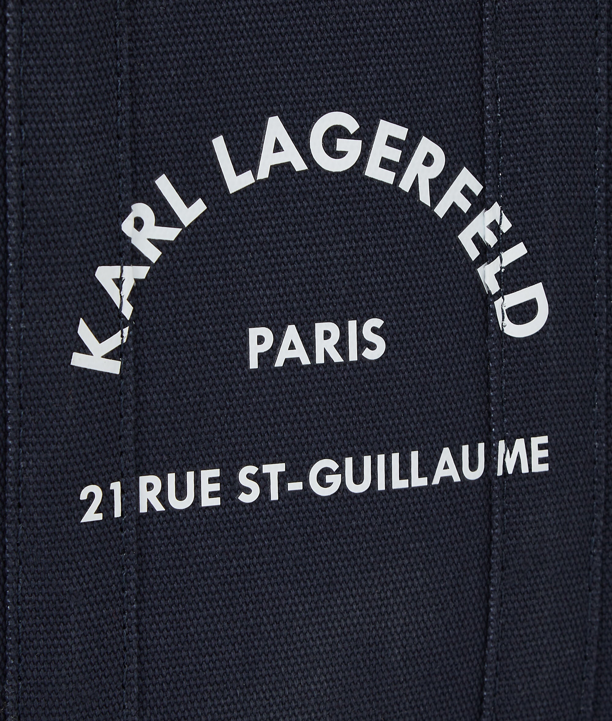 Rue St-Guillaume Square Small Tote Bag Black Iris Black Iris
