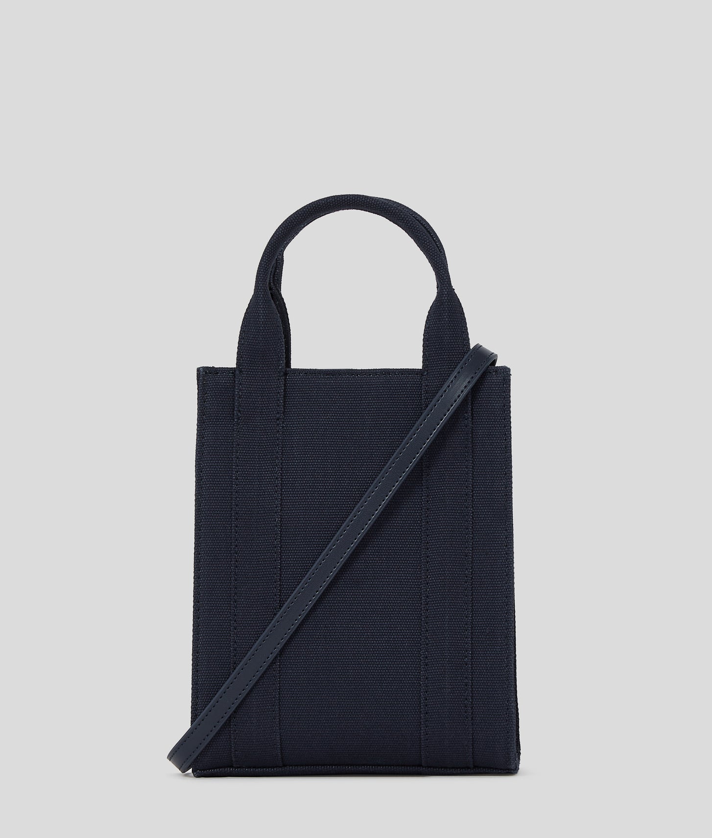 KarlLagerfeld Rue St-Guillaume Square Small Tote Bag Black Iris