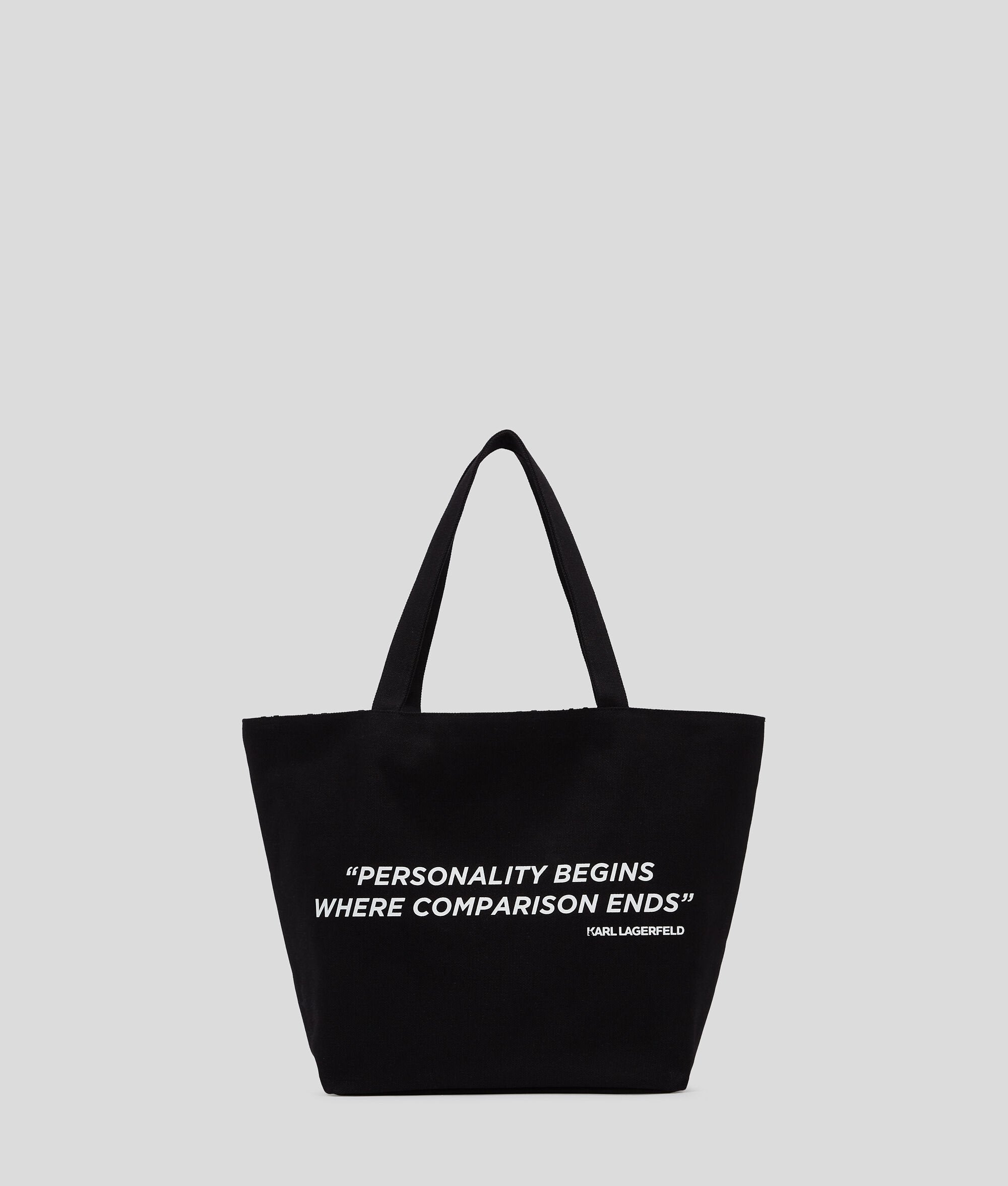 K/Quote Reversible Shopper Black Black
