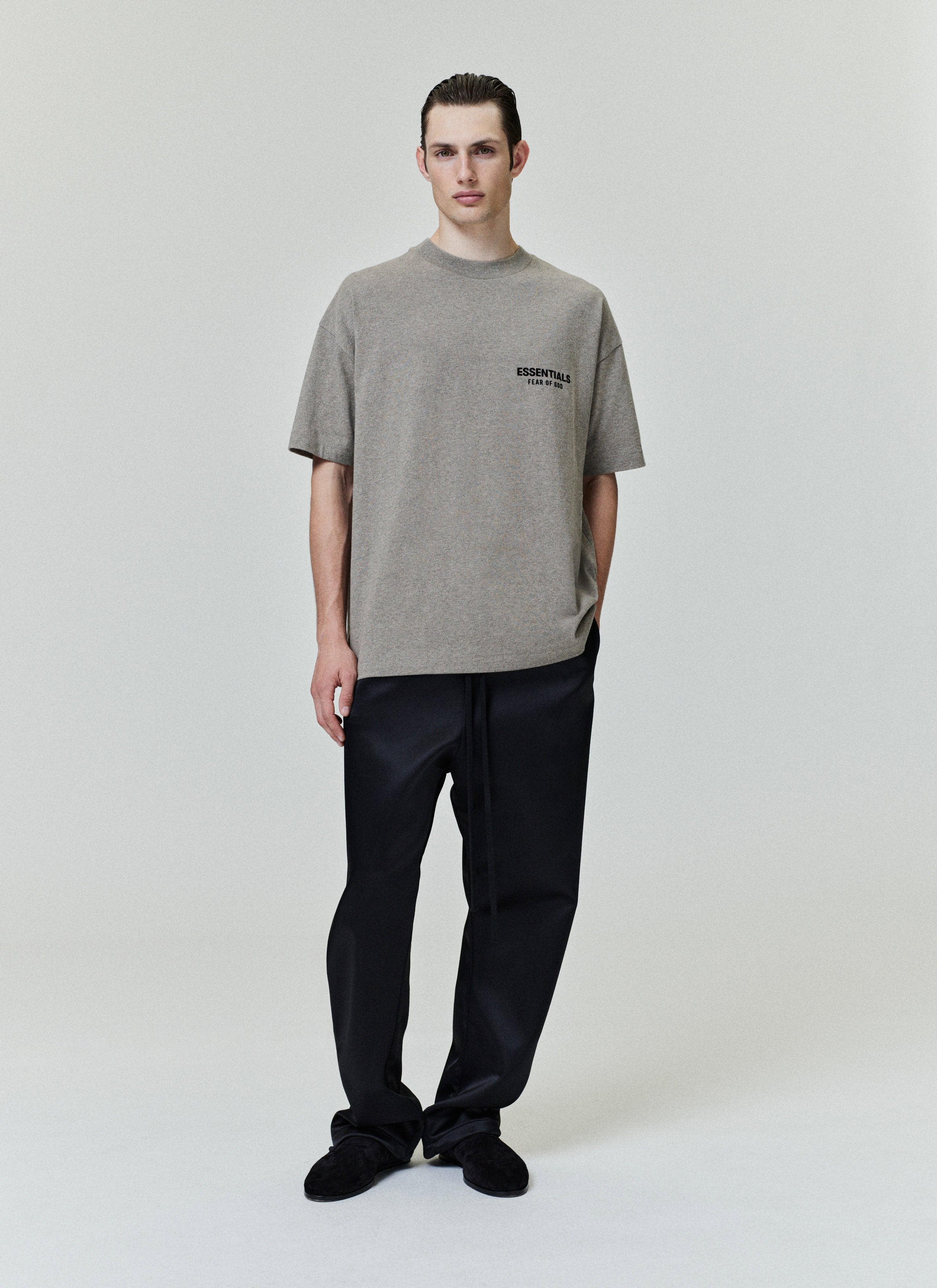 Essentials Classic Short Sleeve Tee Homestead Heather