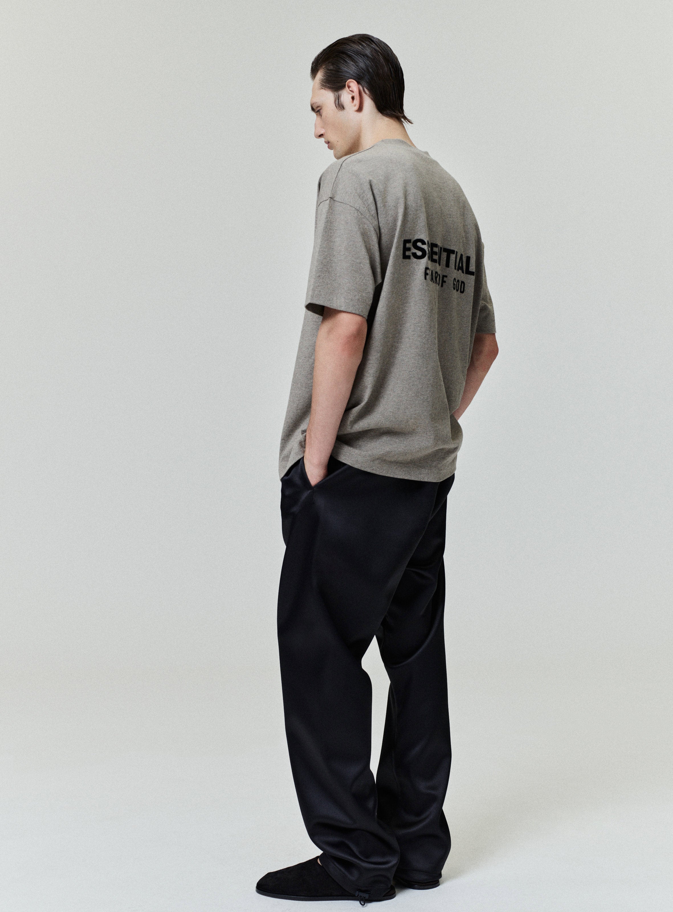Essentials Classic Short Sleeve Tee Homestead Heather