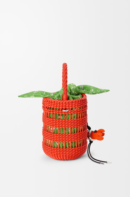 Loewe Weaved bucket in nappa leather