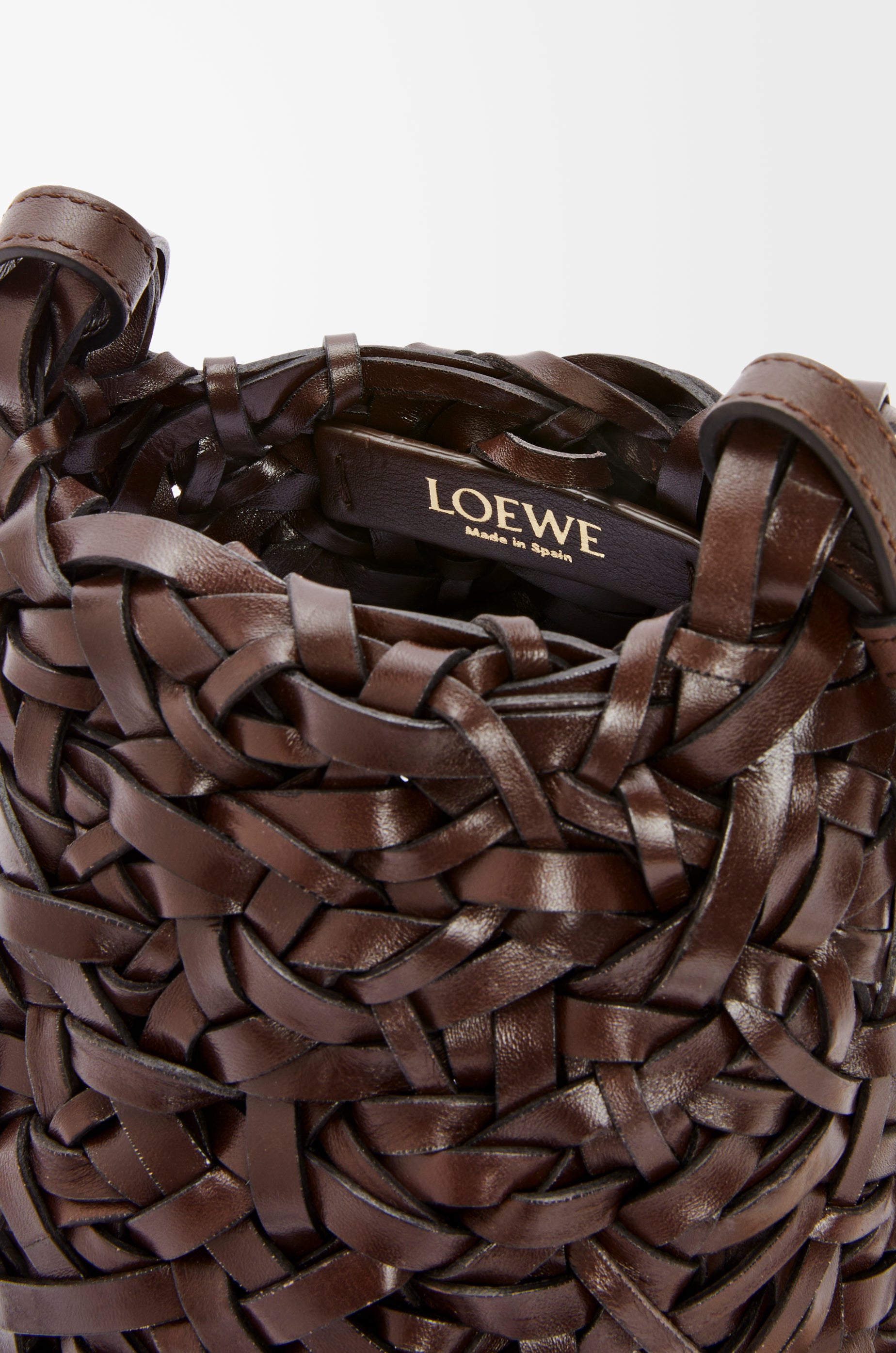 Loewe Small Nest Basket bag in calfskin