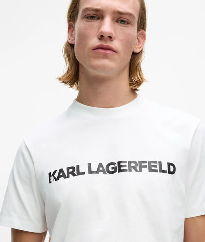 Karl Lagerfeld Logo T-Shirt White