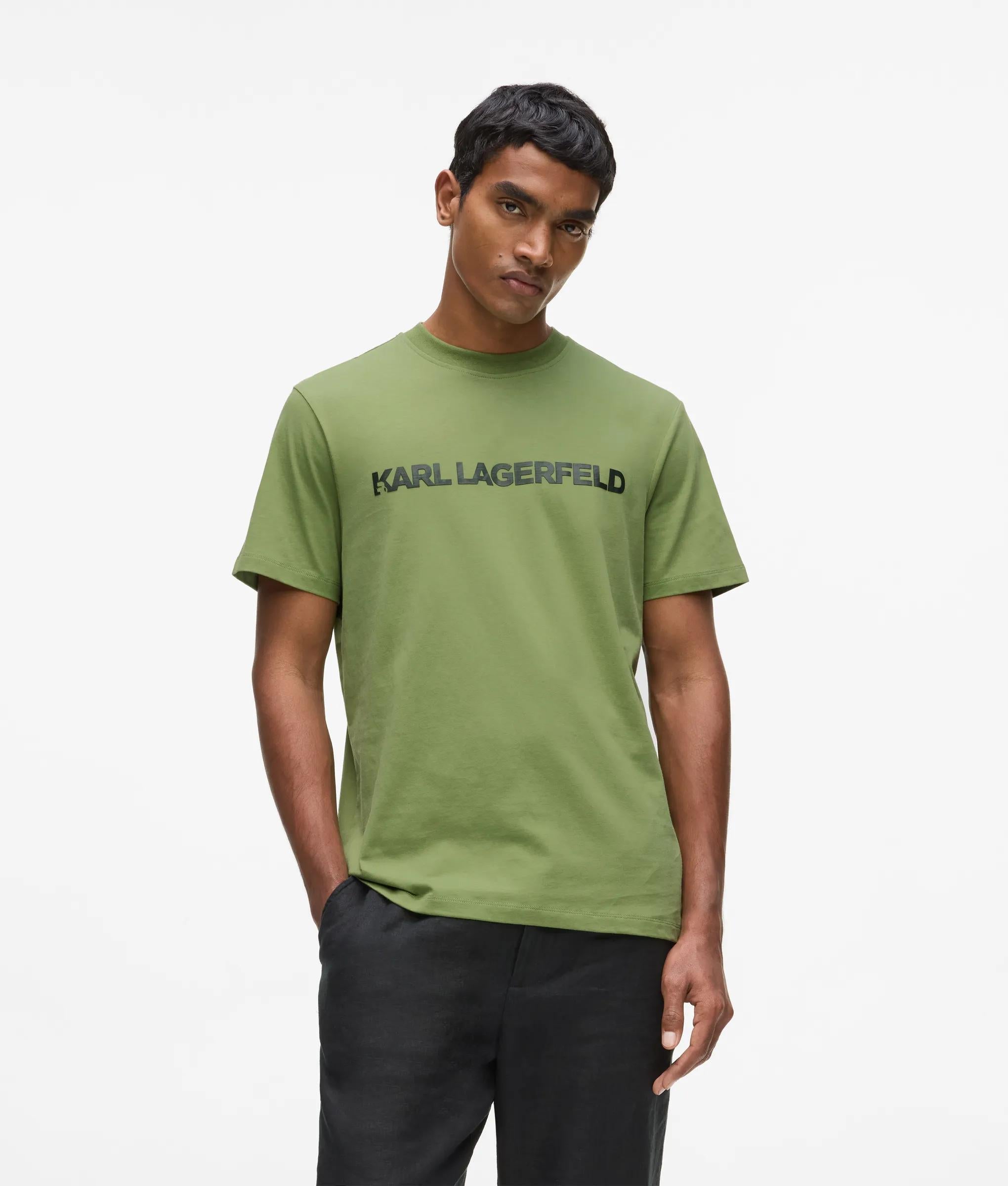 Karl Lagerfeld Logo T-Shirt Dill