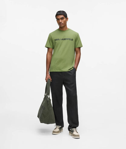 Karl Lagerfeld Logo T-Shirt Dill