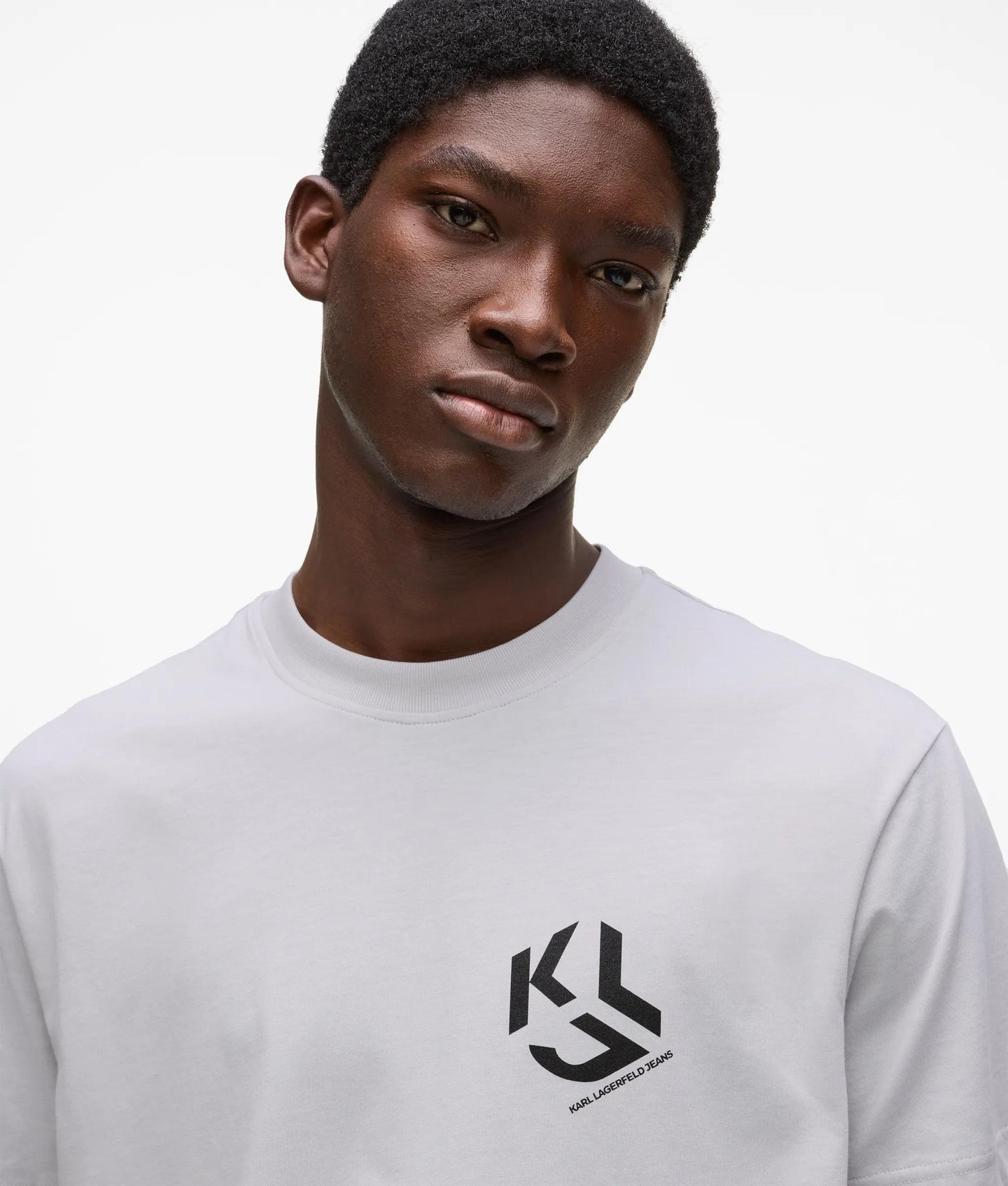 Karl Lagerfeld Monogram T-Shirt Micro Chip