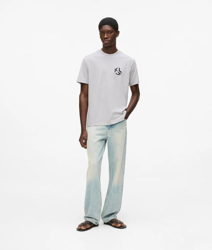 Karl Lagerfeld Monogram T-Shirt Micro Chip