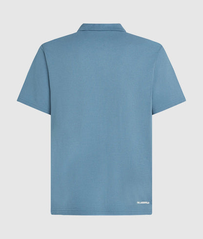 Karl Lagerfeld Kameo Polo Shirt Coronet Blue