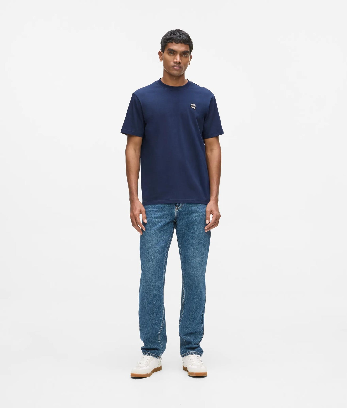 Karl Lagerfeld Ikon T-Shirt Medieval Blue