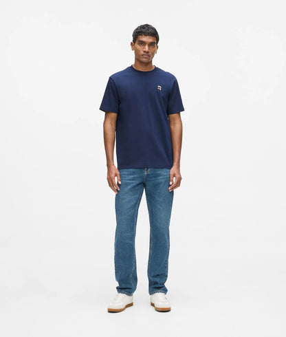 Karl Lagerfeld Ikon T-Shirt Medieval Blue