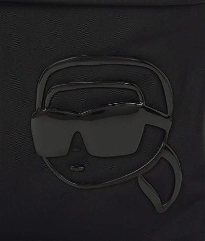 KarlLagerfeld Ikon K Nylon Backpack Black