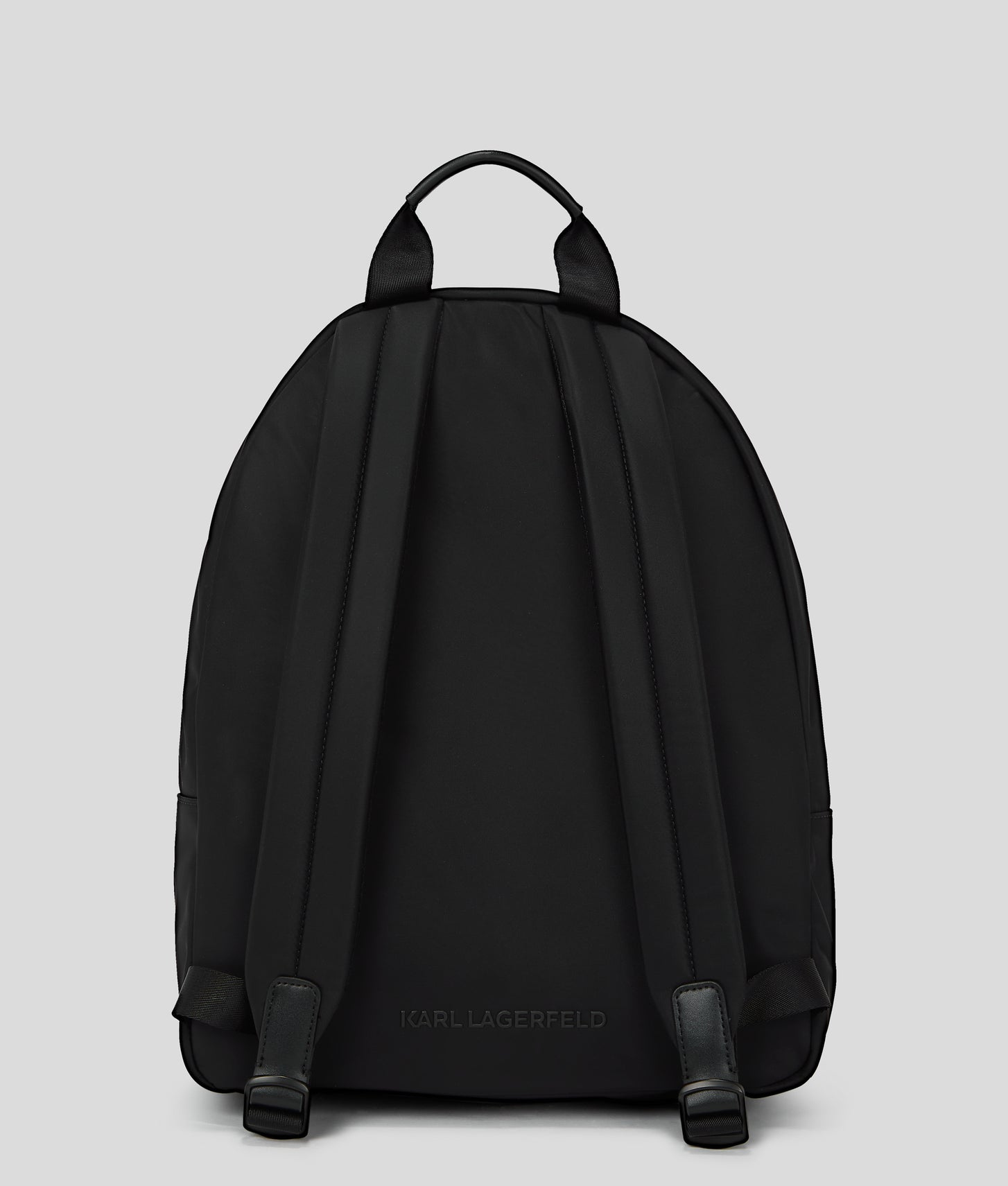 KarlLagerfeld Ikon K Nylon Backpack Black