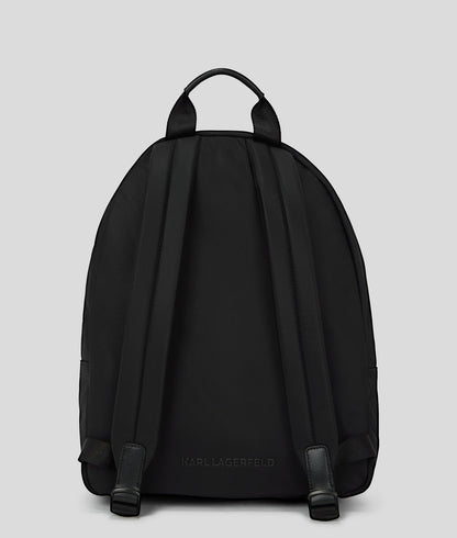 KarlLagerfeld Ikon K Nylon Backpack Black