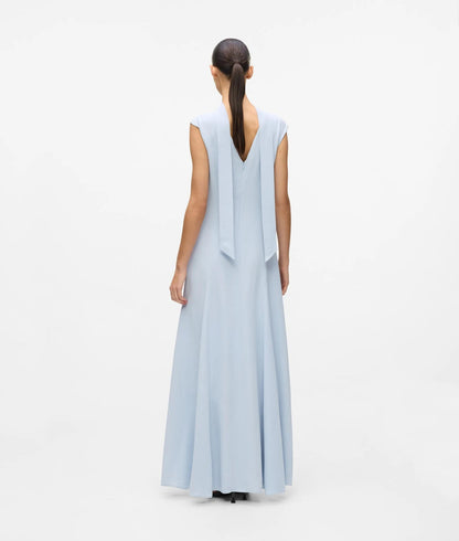 Karl Lagerfeld Ruffle-Detail Dress Kentucky Blue