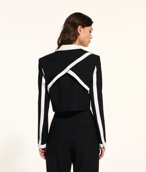 KarlLagerfeld Kl X Joann Bracelet Bag White/Black