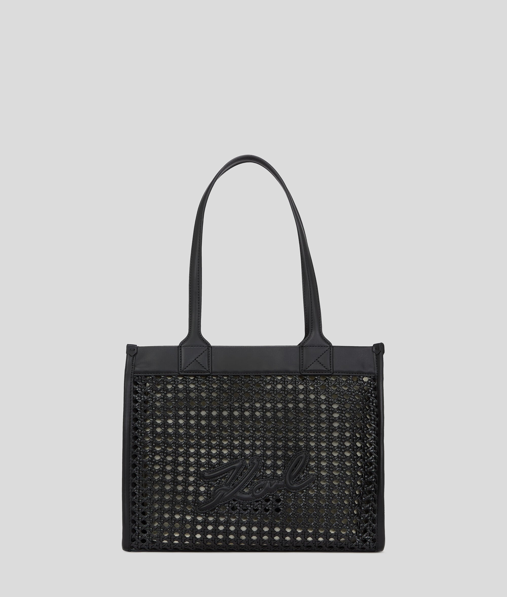 K/Skuare Medium Tote Bag Black-Nickel Black-Nickel