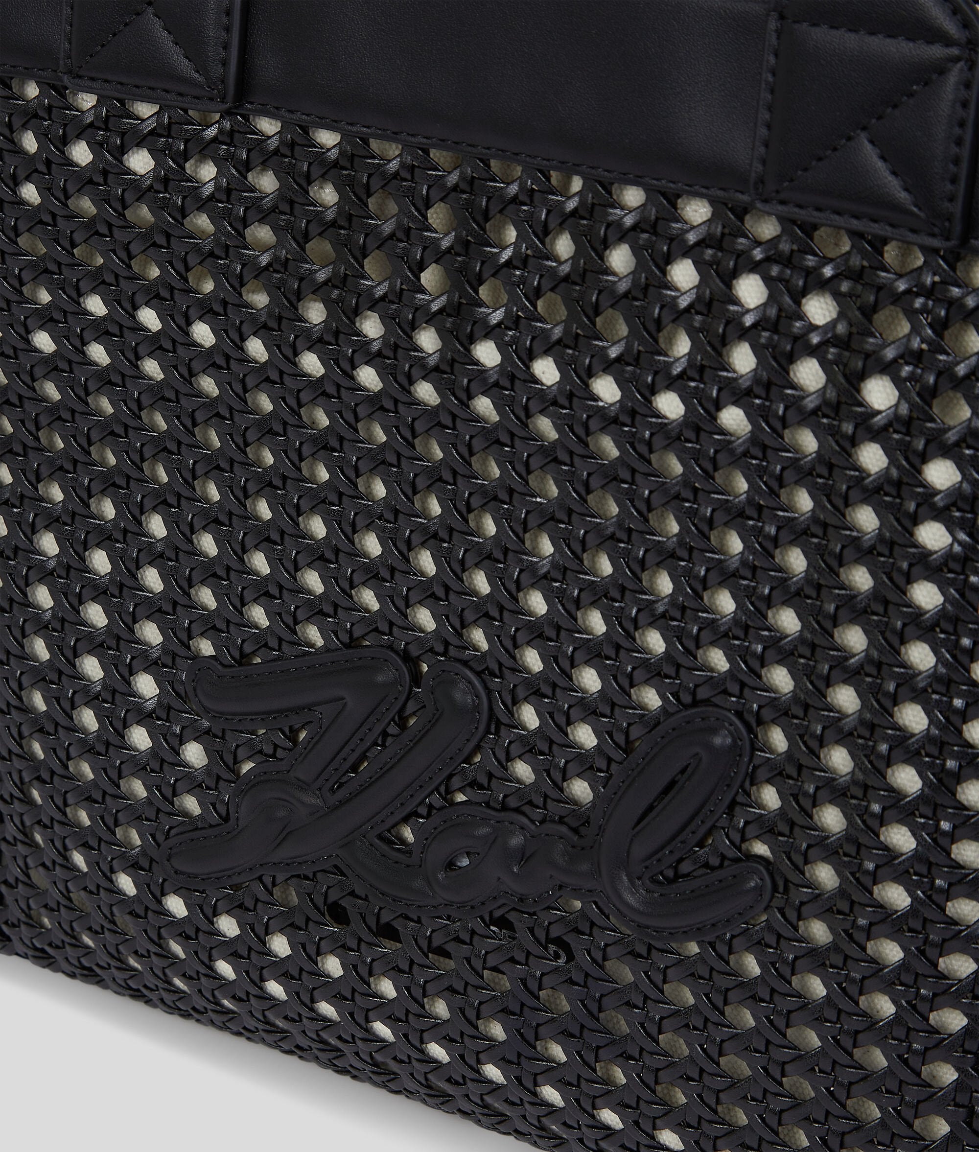 K/Skuare Medium Tote Bag Black-Nickel Black-Nickel