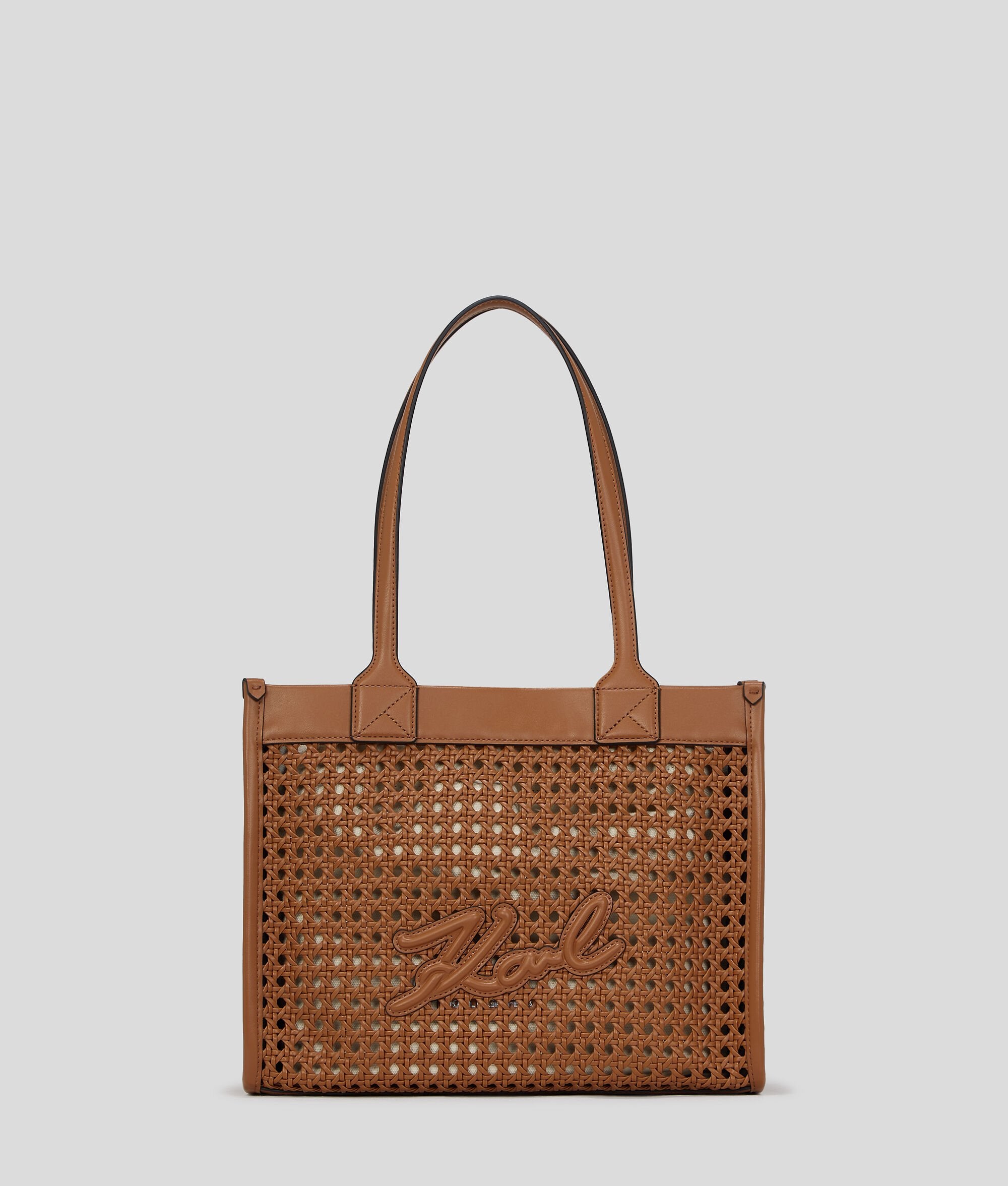 K/Skuare Medium Tote Bag Dark Tan Dark Tan