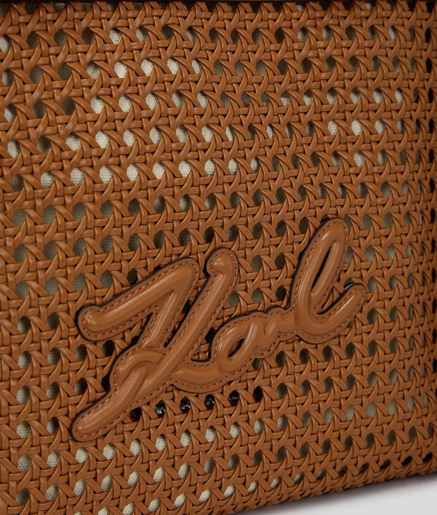 KarlLagerfeld Kskuare Medium Tote Bag Dark Tan