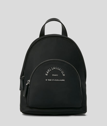 Rue St-Guillaume Small Backpack Black Black