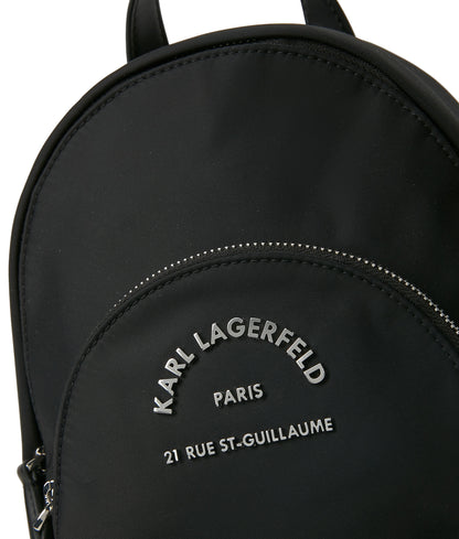 Rue St-Guillaume Small Backpack Black Black